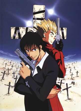 Wolfwood & Vash.